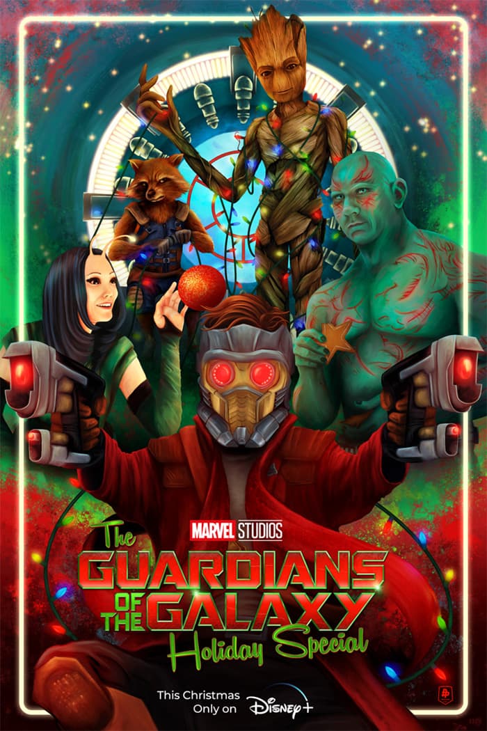 Poster for The Guardians of the Galaxy Holiday Special